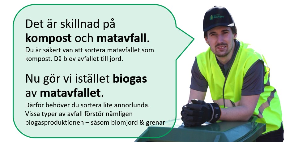 Matavfall eller kompost?