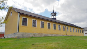 Byggnad på Strömsholms ridanläggning