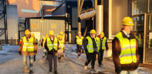 ReAgro besöker Uppsala Vattens biogasanläggning.